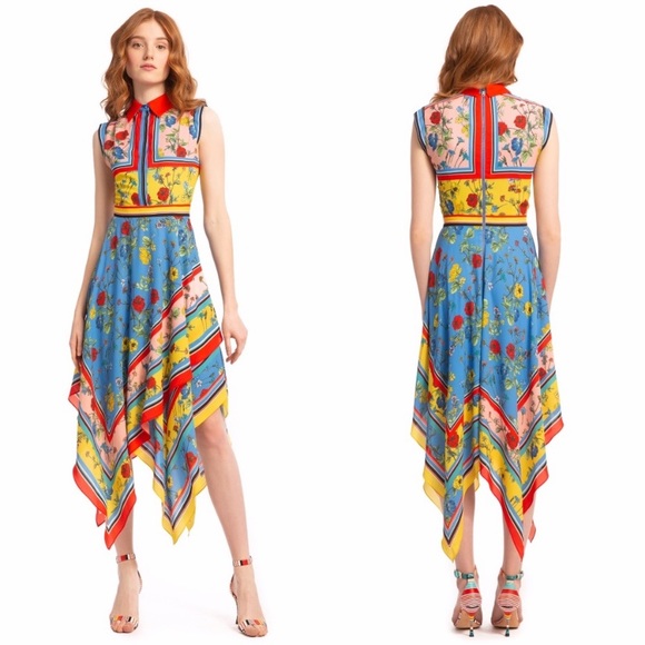 Alice + Olivia Dresses & Skirts - 1 DAY FLASH SALE Alice+Olivia Farrah scarf  Dress